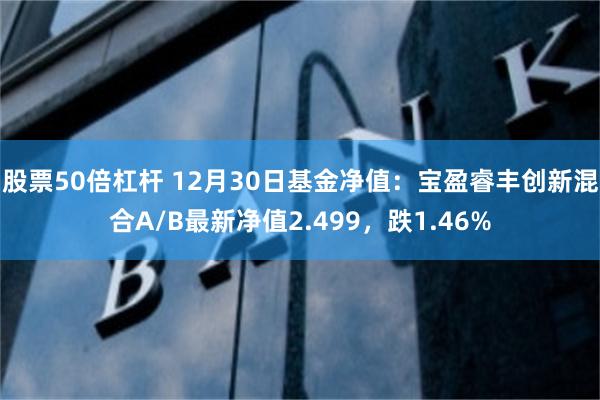 股票50倍杠杆 12月30日基金净值：宝盈睿丰创新混合A/B最新净值2.499，跌1.46%