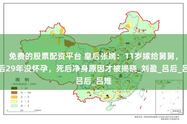 免费的股票配资平台 皇后张嫣：11岁嫁给舅舅，婚后29年没怀孕，死后净身原因才被揭晓_刘盈_吕后_吕雉