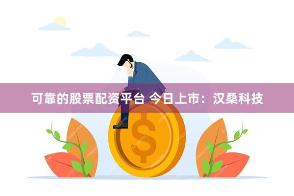 可靠的股票配资平台 今日上市：汉桑科技