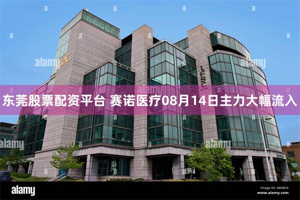 东莞股票配资平台 赛诺医疗08月14日主力大幅流入
